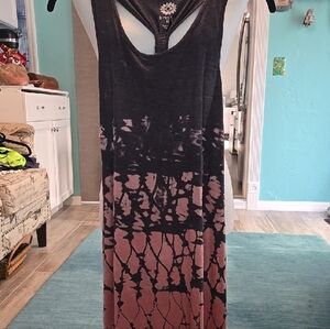 Brisos Black and Pink Top
